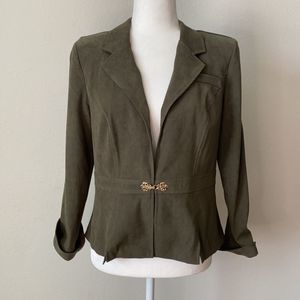 Sag Harbor Green Blazer 8 Petite